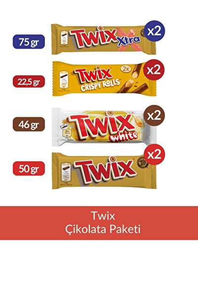 Mars Twix Çikolata Paketi