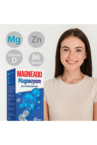 LedaPharma MAGNEAADD MAGNEZYUM COMPLEX 60 TB