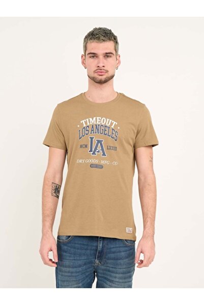 Timeout Tricou barbat cu maneca scurta si detalii logo