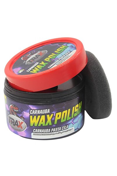 TRAX Carnauba Pasta Cila Kavanoz 250 ML- Araç Boya Parlatıcı ve Koruyucu Wax