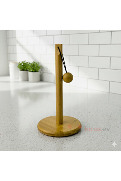 KirazEv Bambu Toplu Rulo Kağıt Havluluk | Mutfak & Banyo Düzenleyici Peçeteli...