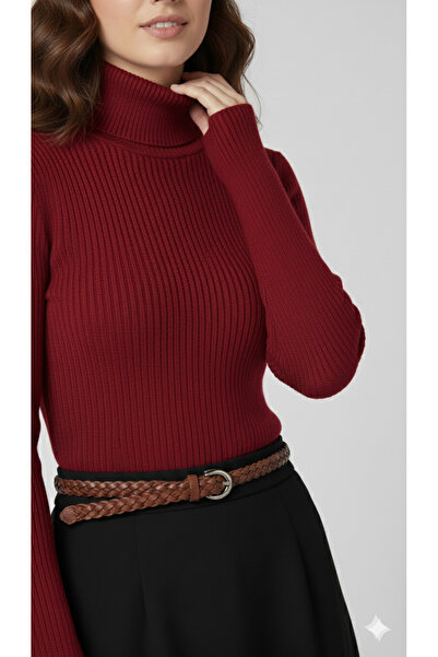 Sonbaharmoda Tricotaj pentru femei material elastic Badi – mânecă cu degete, ...