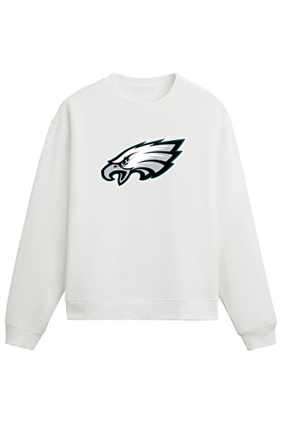 BA Sportswear سترة فيلادلفيا الرياضية البيضاء للكرة الأمريكية