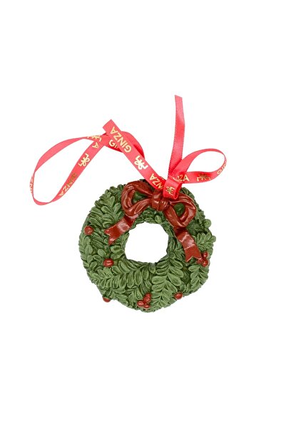 Ginza Christmas Kingdom Decoration, Classic, garland model with bow