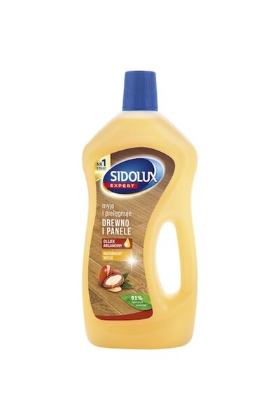 Sidolux Expert Wood Floor Cleaner with Argan Oil, 750 ml