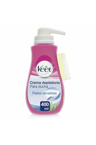 Elzin Plant Veet Pure Shower Body Depilatory Cream 400 ml