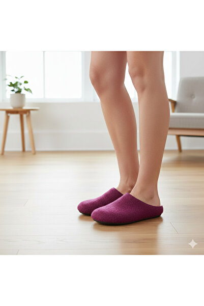 LUXON شباشب منزلية مريحة للنساء مصنوعة من اللباد تحافظ على الدفء وتصلح للقدمين |   شباشب |