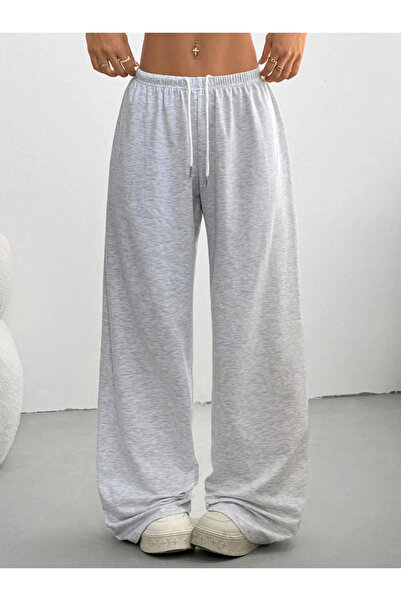 De Carte Kadın Baggy Bol Kesim Oversize Esnek Rahat Kumaş Eşofman Altı