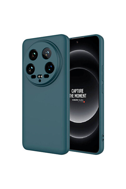 zore غطاء حماية لهاتف Mi 14 Ultra من ASMA Mara - أخضر داكن