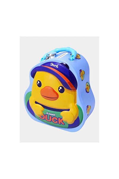 Mihristore Slatka metalna kasica u obliku patke sa bravom