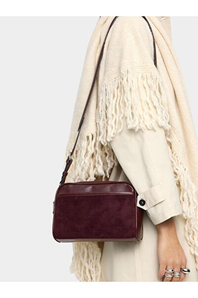 PARFOIS Kontrastlı Çapraz Askılı Çanta