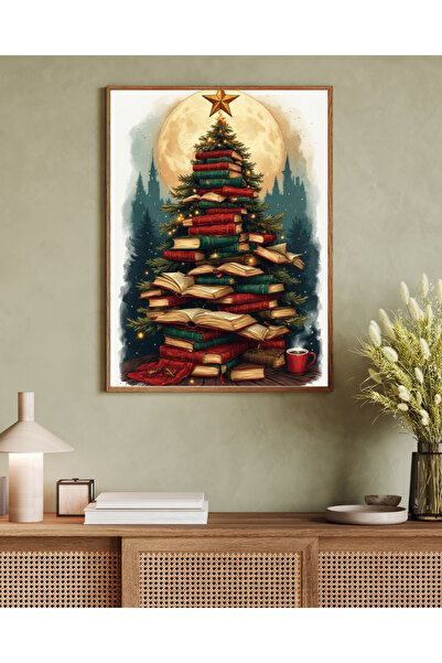 woodhomeworks Tek Parça Salon Ofis Dekor Tablo