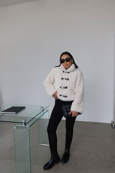 Özge Özgenç Belted Leggings Trousers