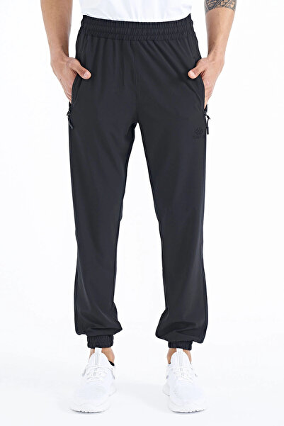 TOMMY LIFE Men's Bottom Tracksuit Black 84826