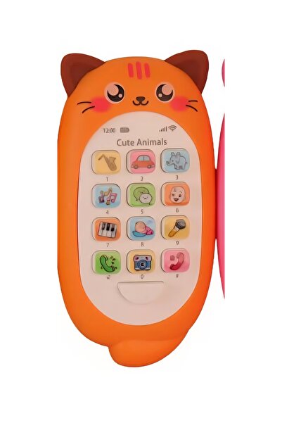 Depomiks Avm Eğitici oyuncak telefon sesli Işıklı melodili ilk yaş öğretici o...