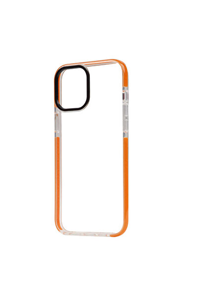 zore iPhone 12 Compatible Msra Punto Case-Orange
