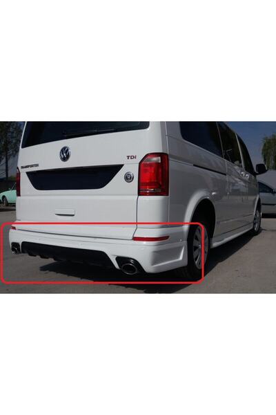 Aysimoto Dizayn Vw Transporter T7 Arka Tampon Eki 2015 16 - Ako Tuning