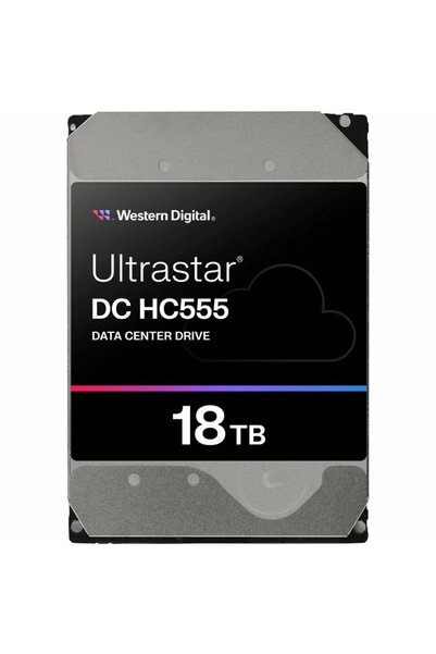 WESTERN DIGITAL WD ULTRASTAR, WUH722018CLE6L4, 3.5", 18TB, 512Mb, 7200 Rpm, 7/24 Enterprise, DATA CENTER-GÜVENL