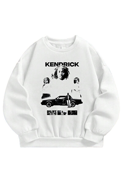 SVART WEAR Φούτερ Unisex Kendrick Lamar με τύπωμα oversized