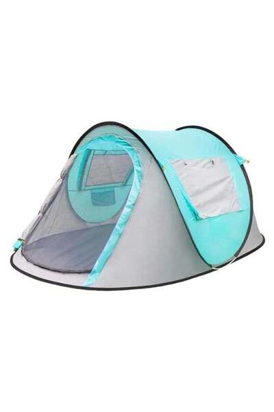 TOBYS خيمة توبي الجديدة القابلة للطي الأوتوماتيكية للتخييم في الهواء الطلق، سريعة الفتح، مقاومة للمطر