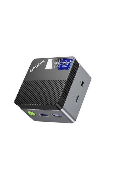AREY TEKNOLOJİ GMKtec G5 Intel N97 İşlemci 12GB 4800Mhz 256GB 2xHDMI 3xUSB W1...