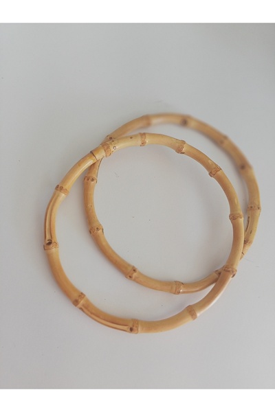 Sultan Bamboo Bag Handle - Round - Double