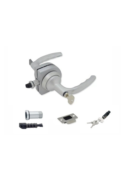 KAHE مقبض باب زجاجي بإطار