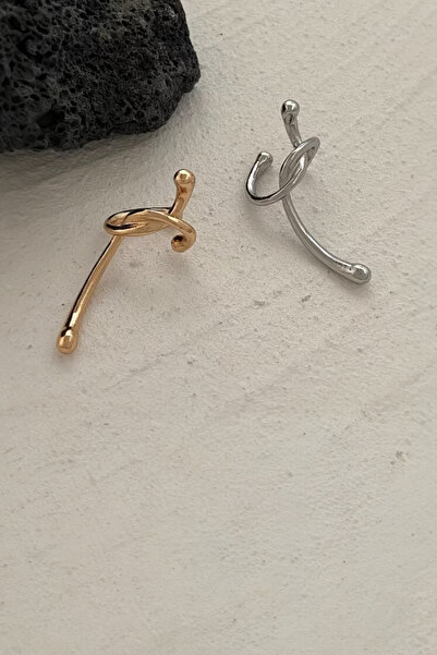 Sevil Gülgün Atelier مشبك أذن مبتكر (إيركَف) |   لا يوجد ثقب للاستخدام، أقراط...