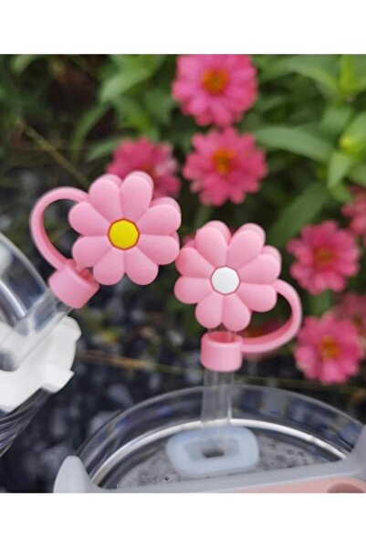 alisa 1 Piece Daisy Flower Thermos Straw Lid 10mm