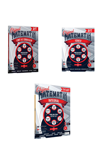 Garantör Akademi 2026 orijinal yayınları limit süreklilik türev ve integral f...