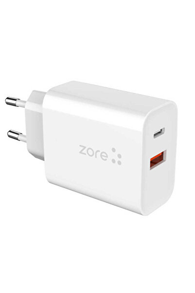 zore MSRA XMac Serisi X4 22W Seyahat Şarj Başlığı - Beyaz