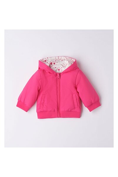 minibanda Reversible Baby Jacket, 3.6658, White/Fuchsia, 80-86 cm