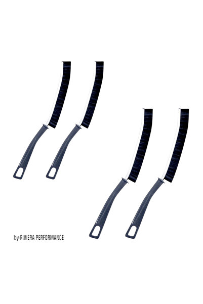 OEM Set 4 Perii inguste,lung 23 cm,pentru curatare spatii mici,stramte,greu accesibile,crapaturi,rostur