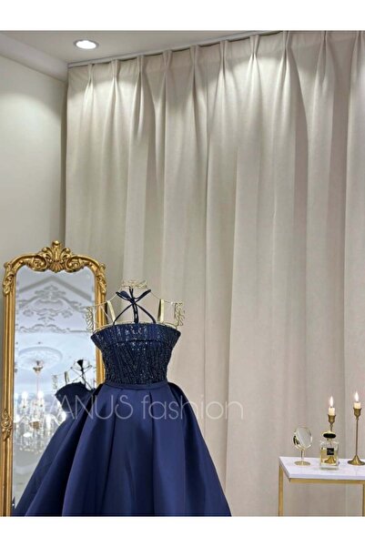 vanus fashion فستان ميدي ( 2 لونين ) 4059