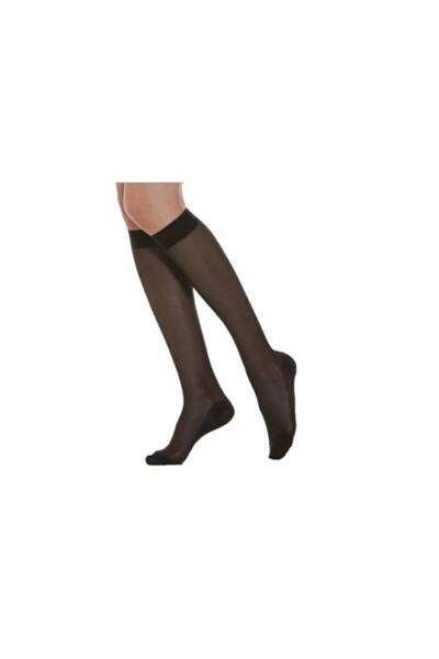 RELAXSAN Compression stockings, medium compression, size 2, black,