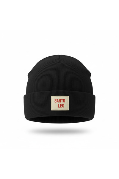 SANTO LEO Limited Edition Beanie - Winter Hat - Thick Beanie - Designer Beanie