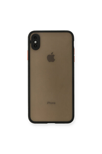 NewFace Iphone xs max case montreal silicone cover - black