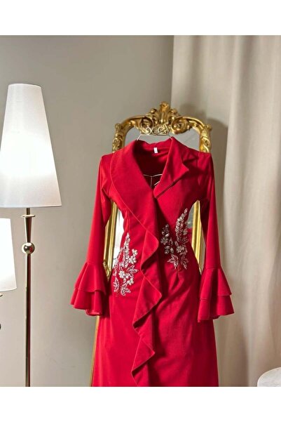 vanus fashion فستان ميدي ( 7 الوان) 4305