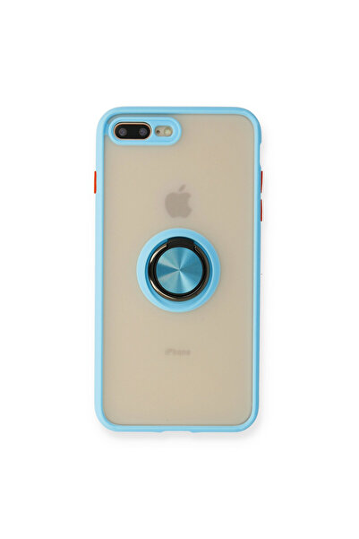 NewFace Iphone 7 plus case montreal ring silicone cover - ice blue
