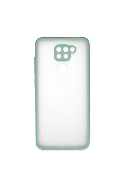 NewFace غطاء حماية سيليكون مونتريال لهاتف Xiaomi Redmi Note 9 - تركواز