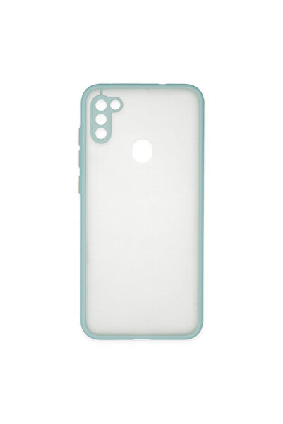 NewFace جراب سامسونج جالاكسي A11 غطاء سيليكون مونتريال - تركواز