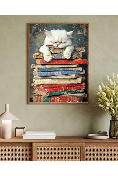 woodhomeworks Ένα τεμάχιο Διακόσμηση γραφείου σαλονιού ζωγραφική Vrynt