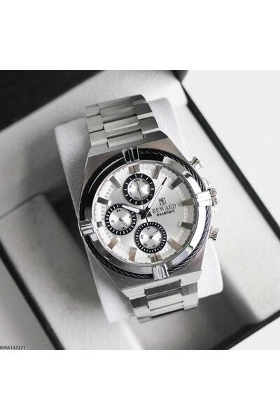 Reward ساعة يد رجالية ممتازة من الفولاذ RWA147271