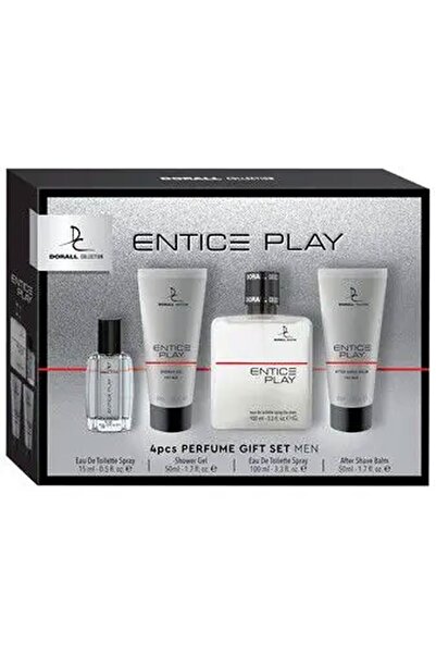 DORALL COLLECTION Entice play - Set cadou bărbați (parfum 100ml + 15ml, gel d...
