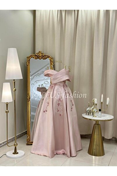 vanus fashion فستان طويل 4506