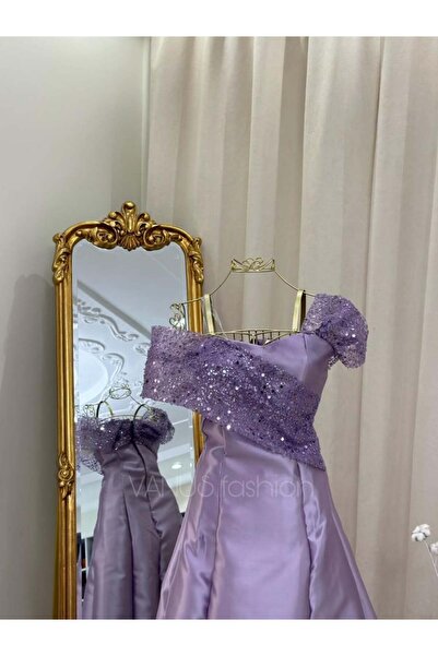 vanus fashion فستان سهرة طويل 3905