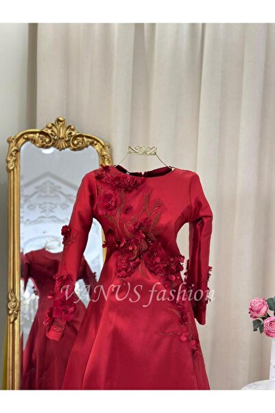 vanus fashion فستان طويل 4489