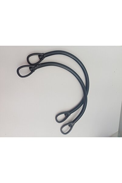 Sultan Wood-look acrylic bag handle - pair