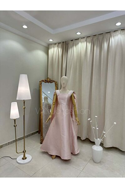 vanus fashion فستان سهرة طويل 3894