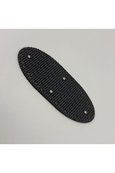 Aynalı 10x20 Oval Taban Premium Desenli Siyah